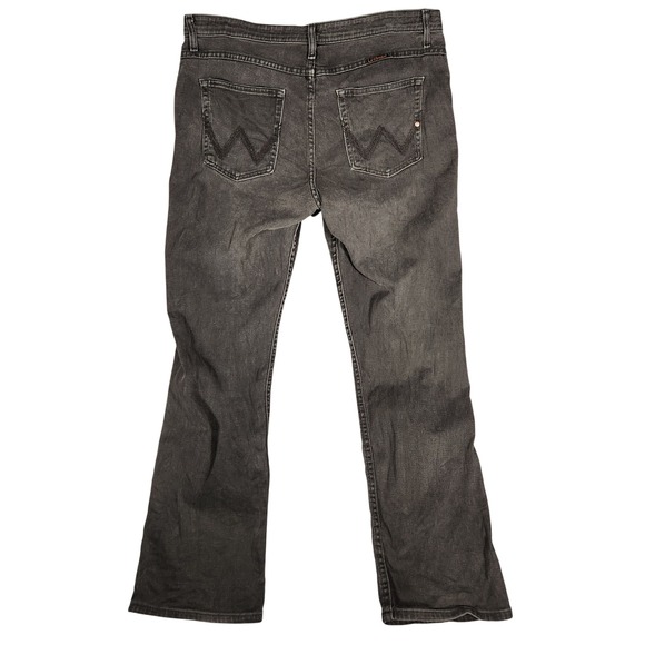 Wrangler Q-Baby Riding Jeans Women's 15/16 36X34 Black Excellent Bootcut WRQ20BL - Picture 10 of 13